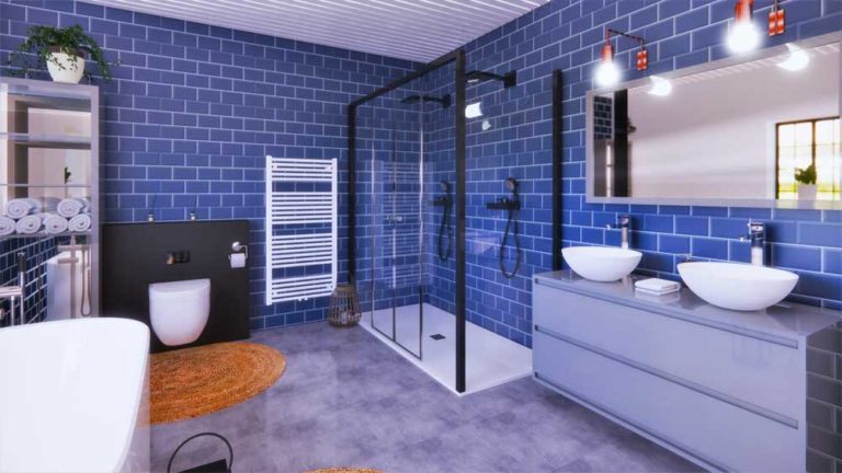 KM decoracao de interiores casa de banho 3D 01